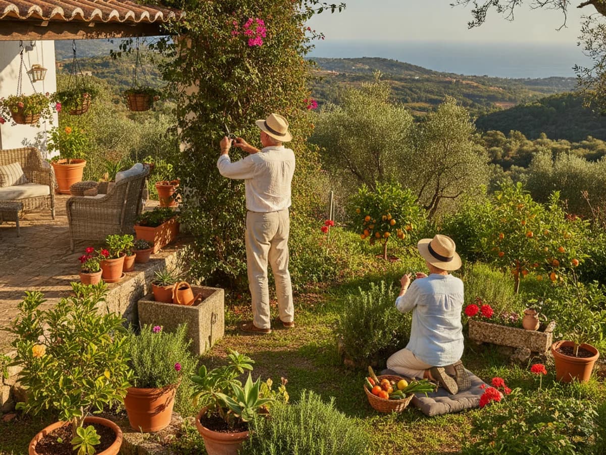 Jardiner au Portugal à la retraite : climat et conseils