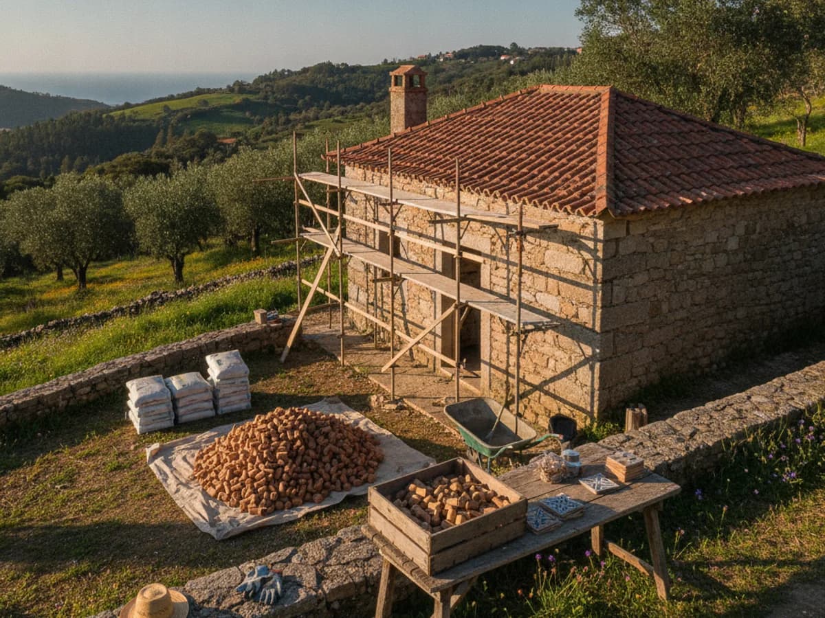 Rénover sa maison au Portugal à la retraite : guide
